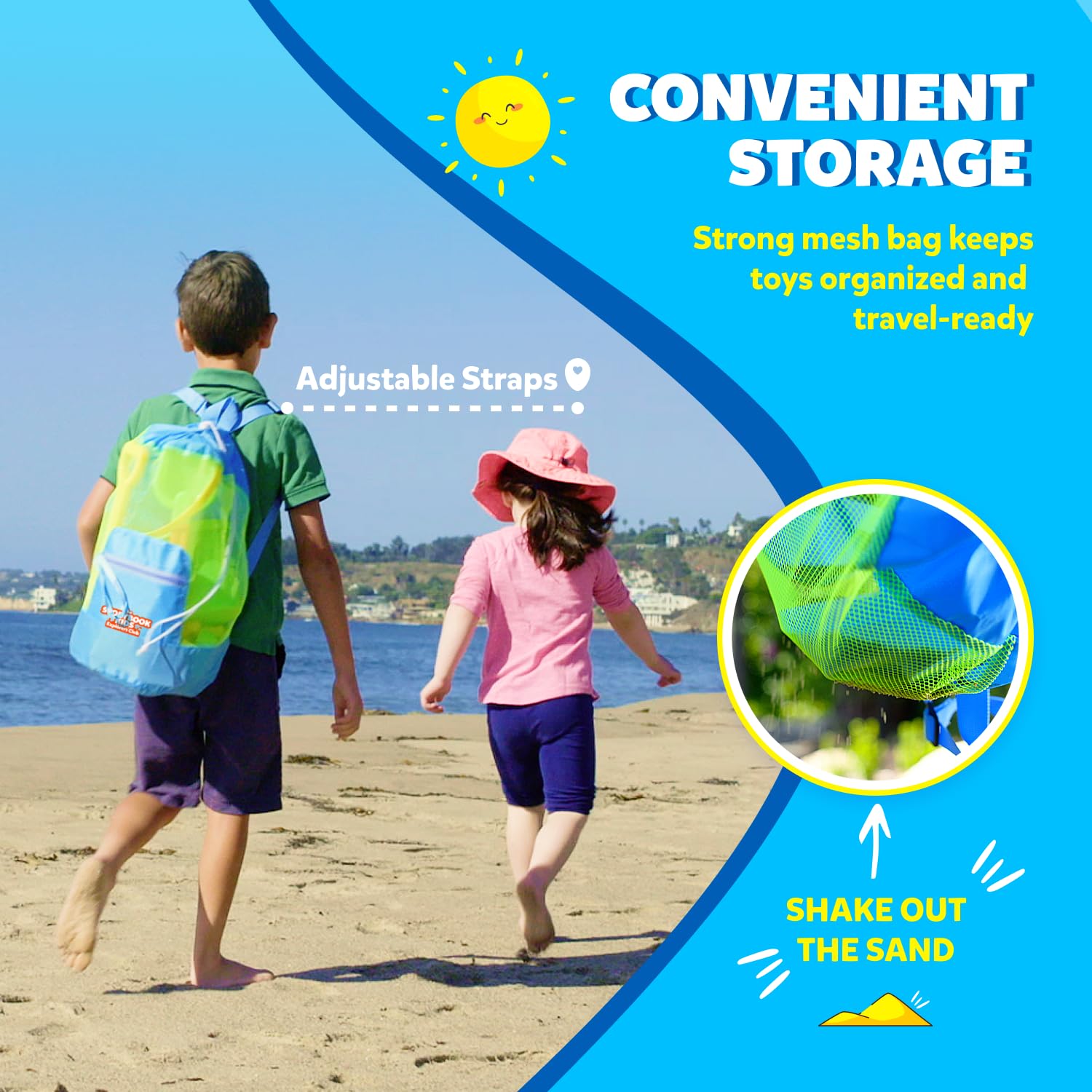 THE STORYBOOK KIDS EXPLORERS CLUB beach toys buckets for carrying and pouring
