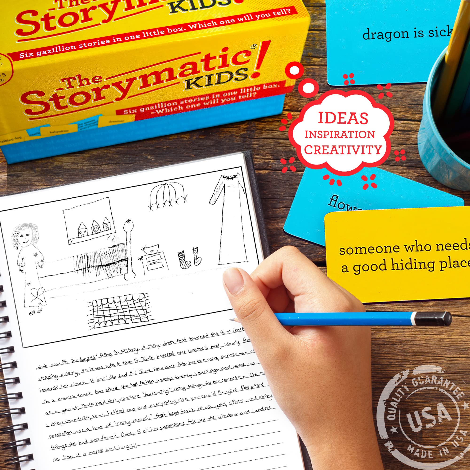 Storymatic Kids family game night scenarios offer fun conversations and shared creativity.