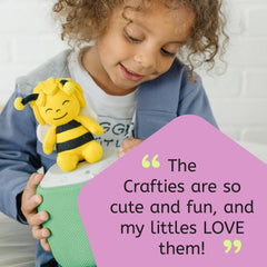 Storypod Craftie educational play scene supports early learning through stories.