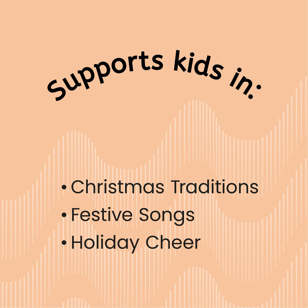 Storypod Music Craftie Santa fosters screen-free, independent play with engaging holiday tunes.