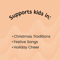 Storypod Music Craftie Santa fosters screen-free, independent play with engaging holiday tunes.