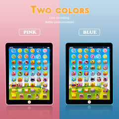 STOULKD Kids Tablet screen showing learning games for music and letters.