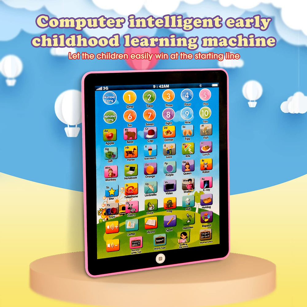 STOULKD Kids Tablet volume control for kid-friendly listening.