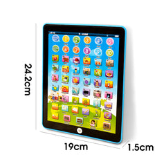 STOULKD Where Is The Letter quiz on the tablet interface.