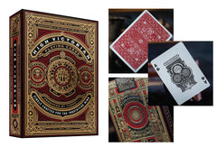Straight Poker Supplies Theory11 High Victorian Green deck delivering crisp handling