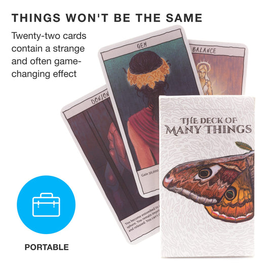 Stratagem 49: deck-of-many-fates tuckbox ideal for portable adventures.