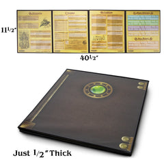 Free inserts and reference pages support D&D 5e and Pathfinder campaigns.