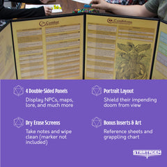 Stratagem The Master’s Tome eight-pocket design keeps campaigns organized