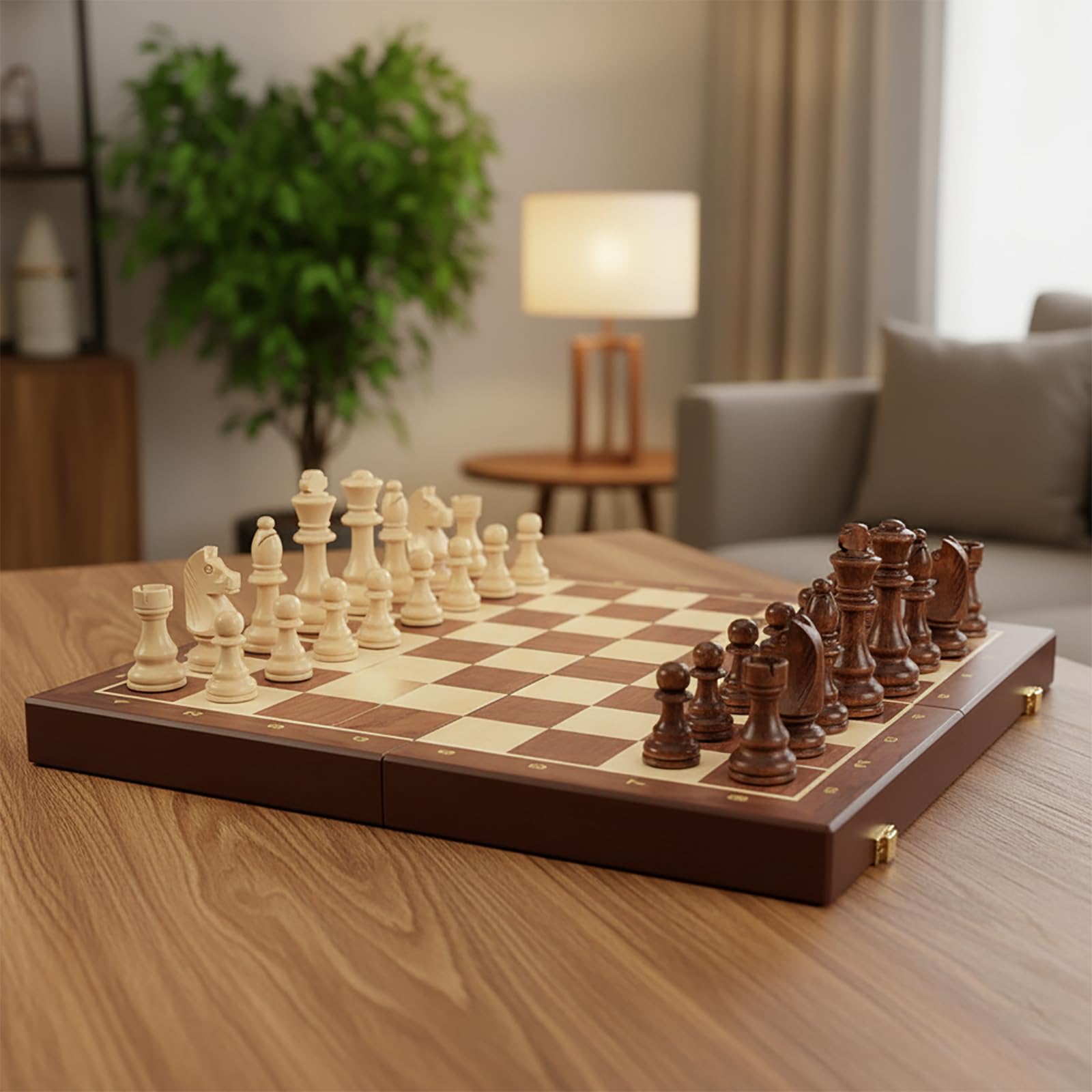 Strategyify walnut wood grain close-up highlighting premium craftsmanship.