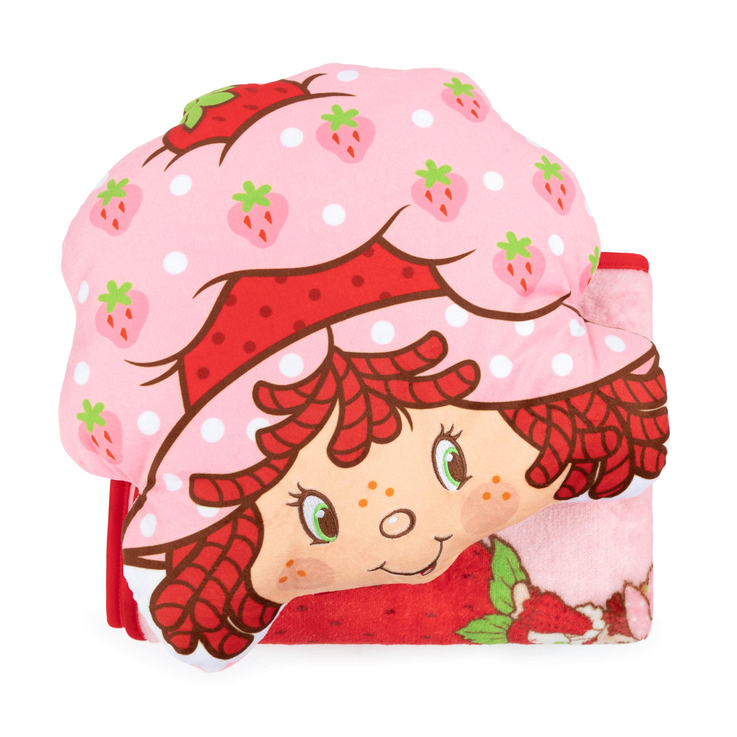 Strawberry Shortcake blush pink colorway brightens playful spaces