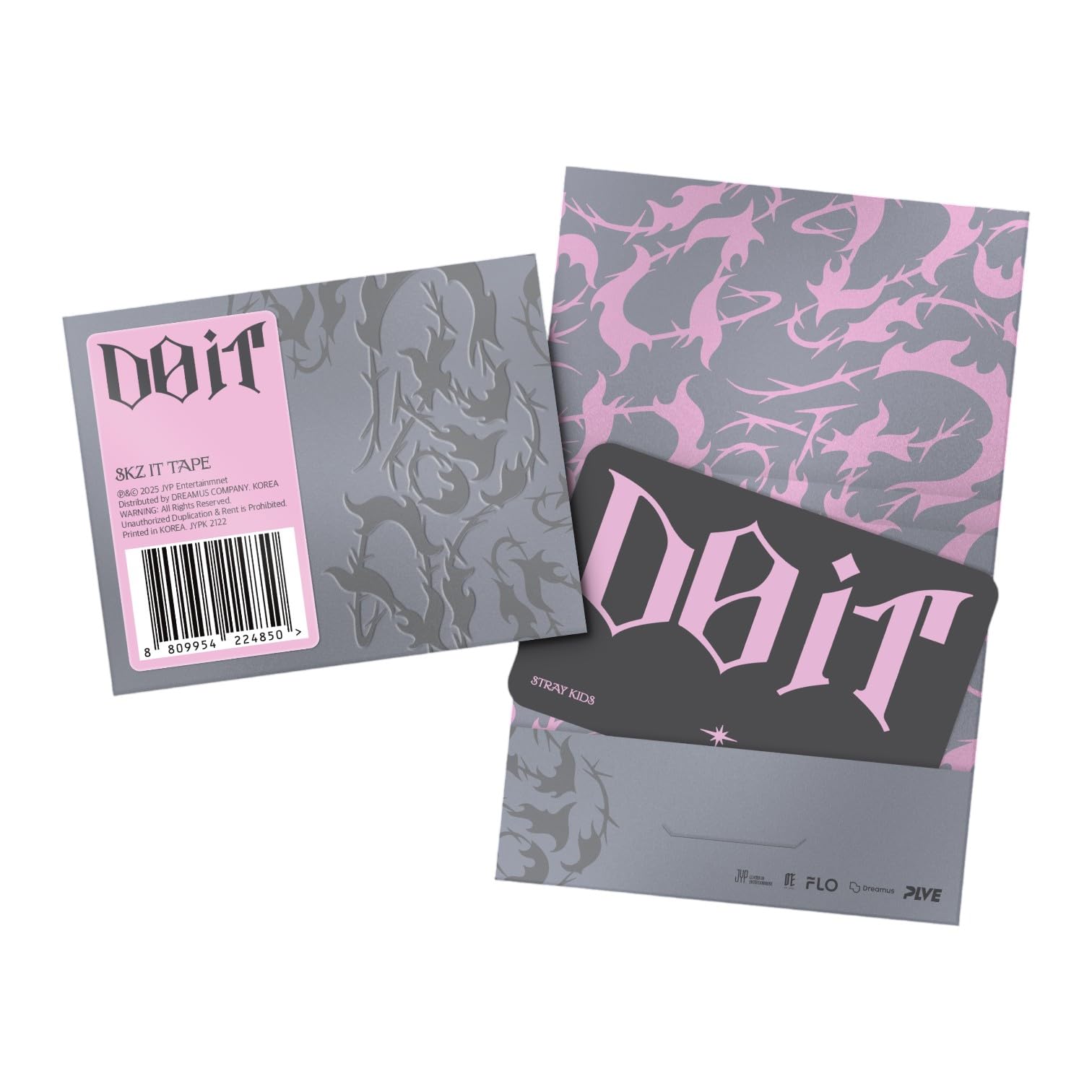 Stray Kids SKZ IT Tape DO IT Platform PLVE front view in sealed packaging, fan-ready