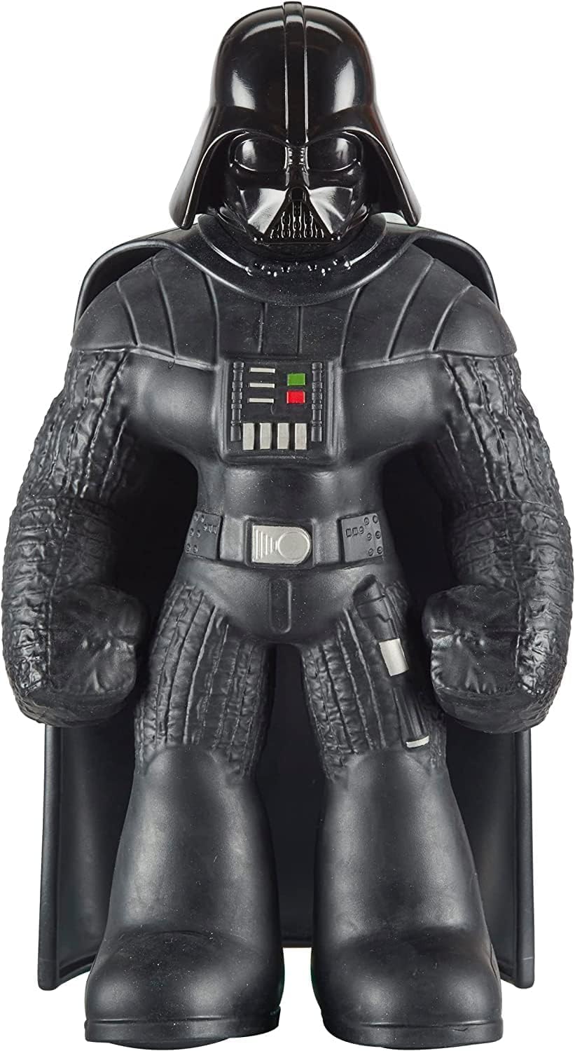 STRETCH ARMSTRONG Darth Vader action pose highlights knot-stretch fun.