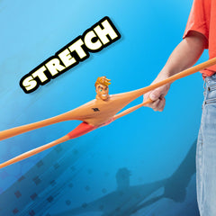 Stretch Armstrong new look muscles emphasizes grip-friendly design for durable stretching.