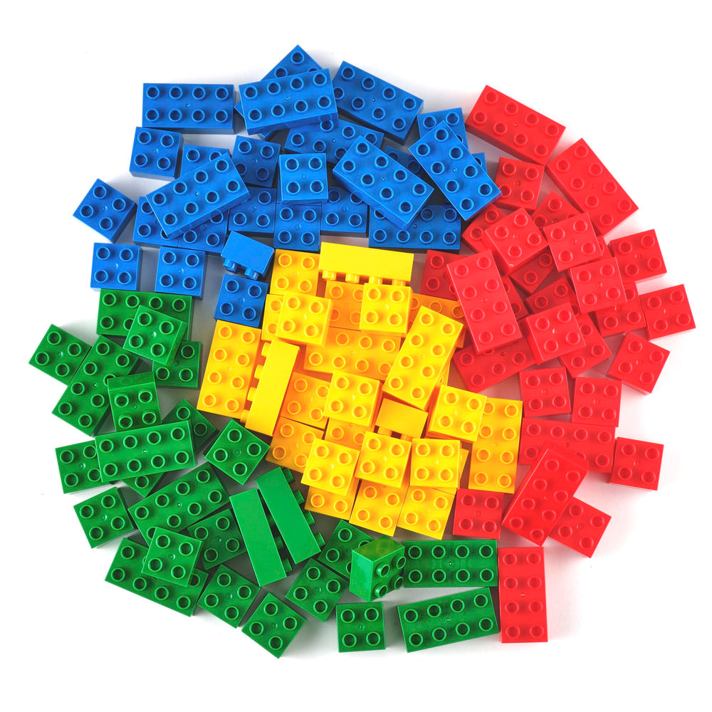 Strictly Briks blocks compatible with Duplo for early building play