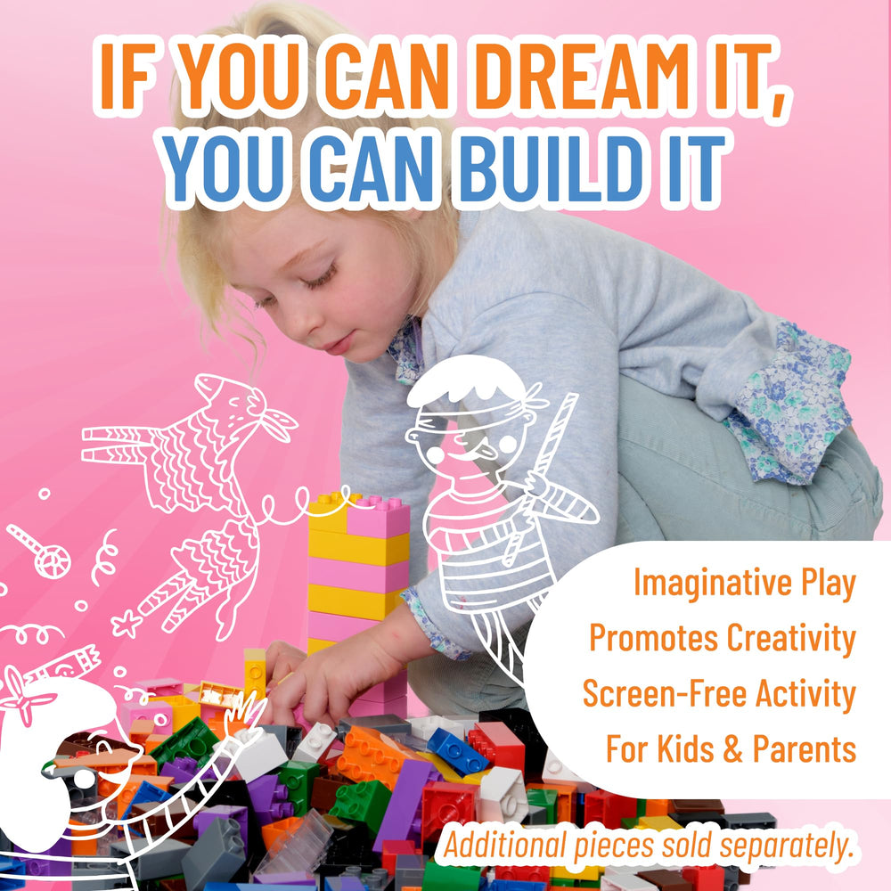 Strictly Briks blocks support learning coordination for ages 3 and up