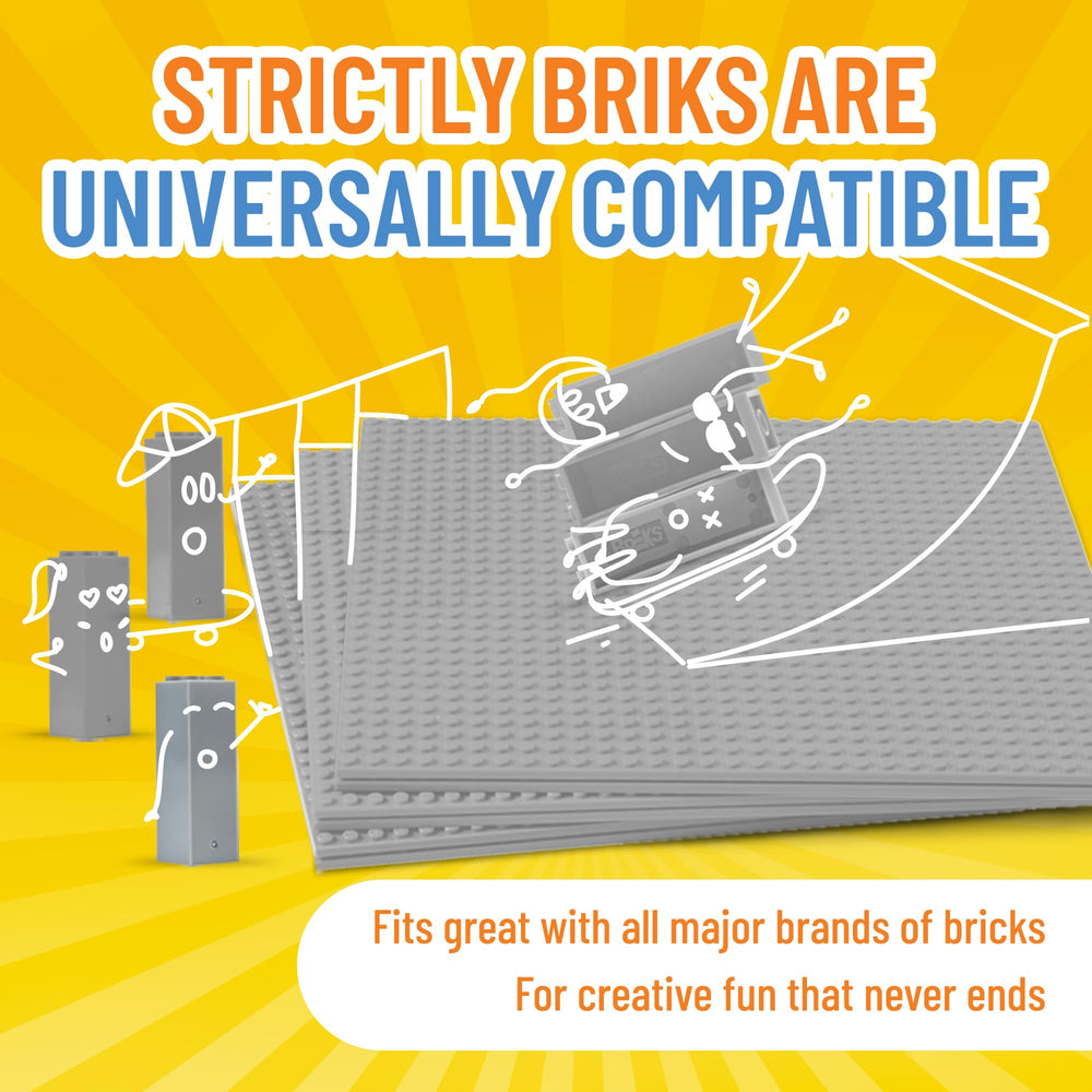 Strictly Briks mini parking garage setup sparks imaginative scenarios during play.