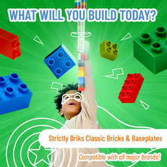 Strictly Briks road baseplates with textured surface simulate real streets