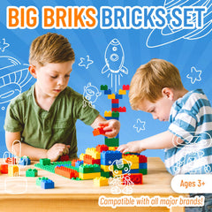 Strictly Briks toddler-friendly silicone blocks for fine motor skills