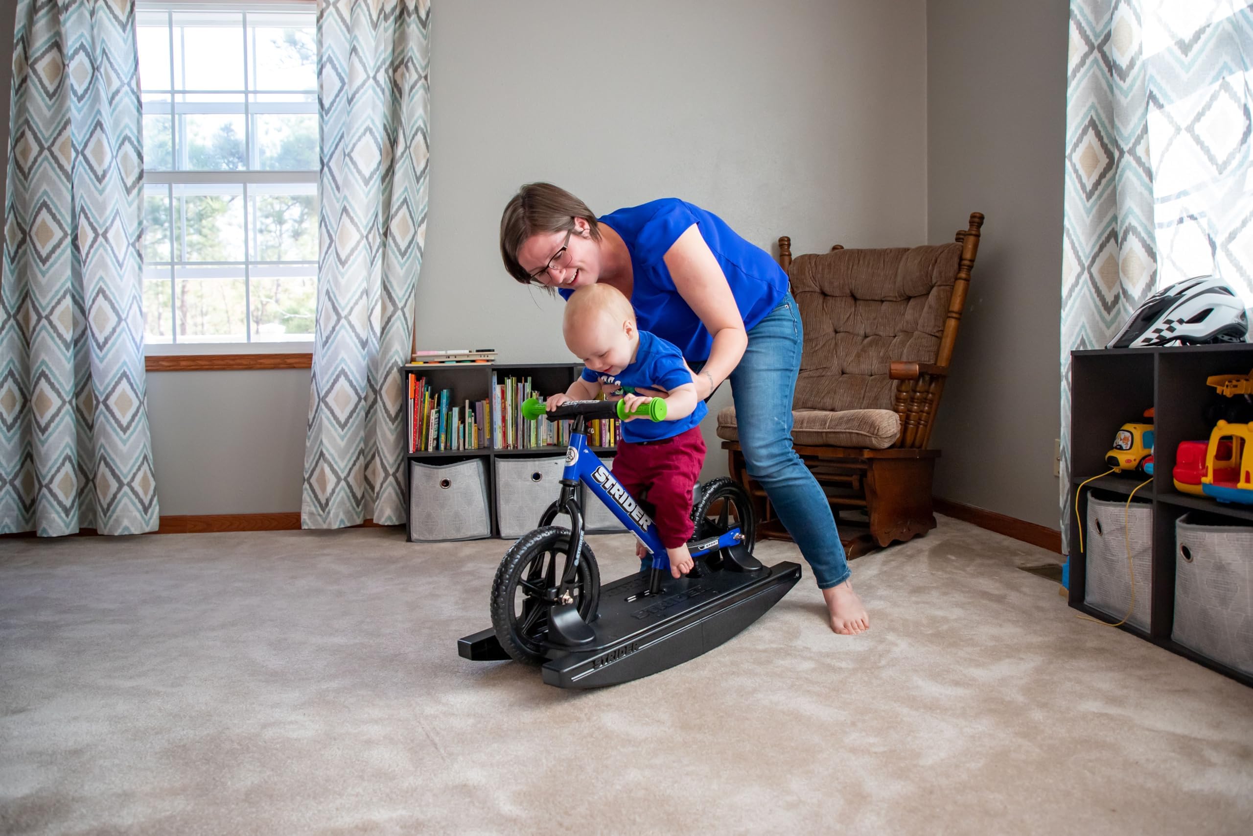 Strider family branding invites safe outdoor exploration and play.