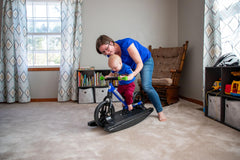 Strider family branding invites safe outdoor exploration and play.