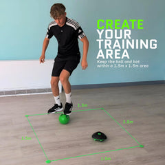 Soccer Bot used on carpet for consistent indoor practice