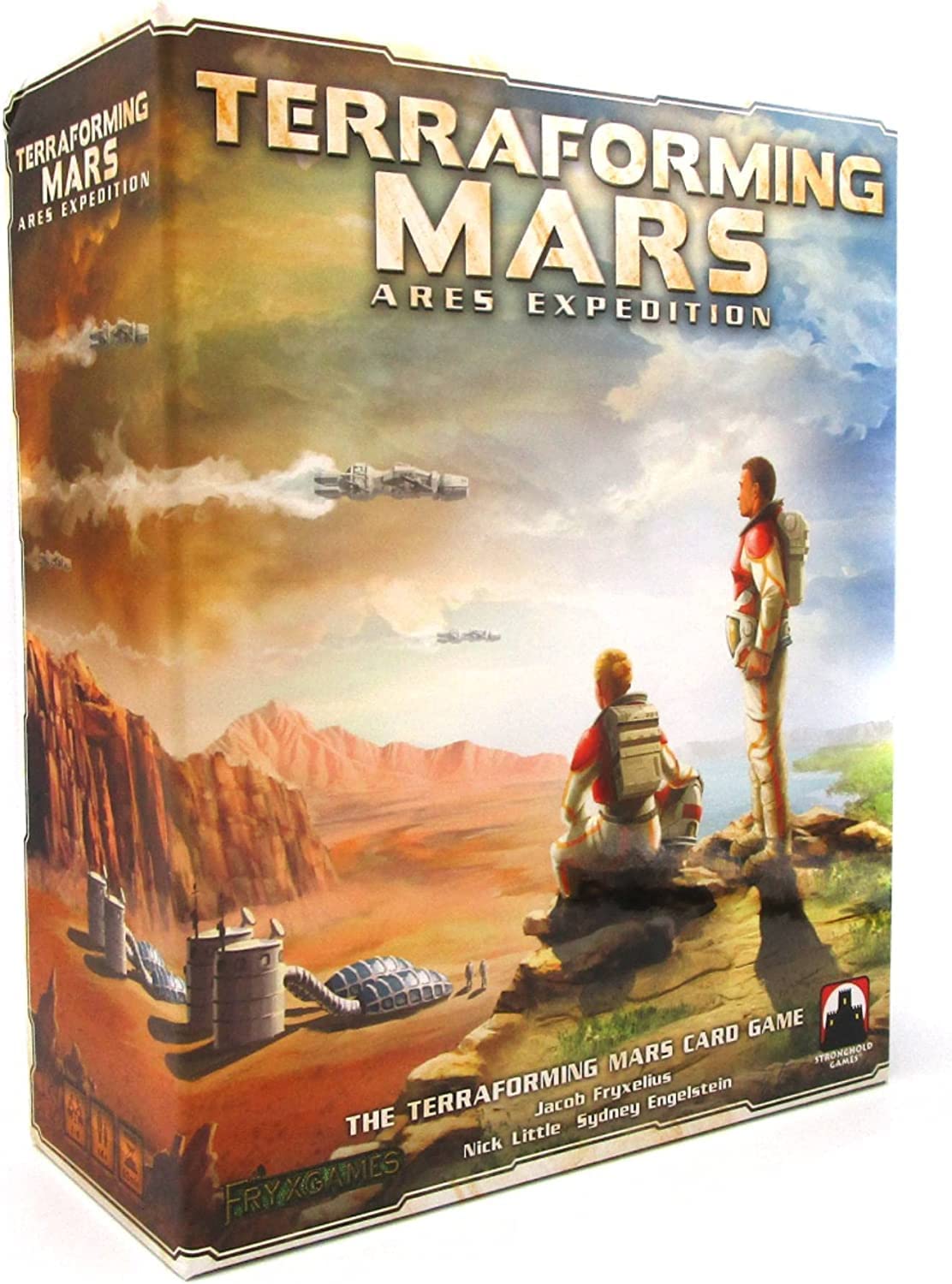 Stronghold Games Terraforming Mars Ares Expedition collectors edition cover with premium artwork