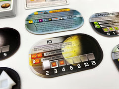 Stronghold Games' Terraforming Mars: Colonies colony tiles guide strategic expansion decisions.