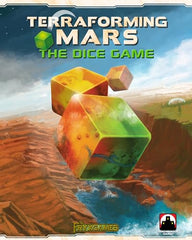 Stronghold Games Terraforming Mars Dice Game dice close-up showing resource potential