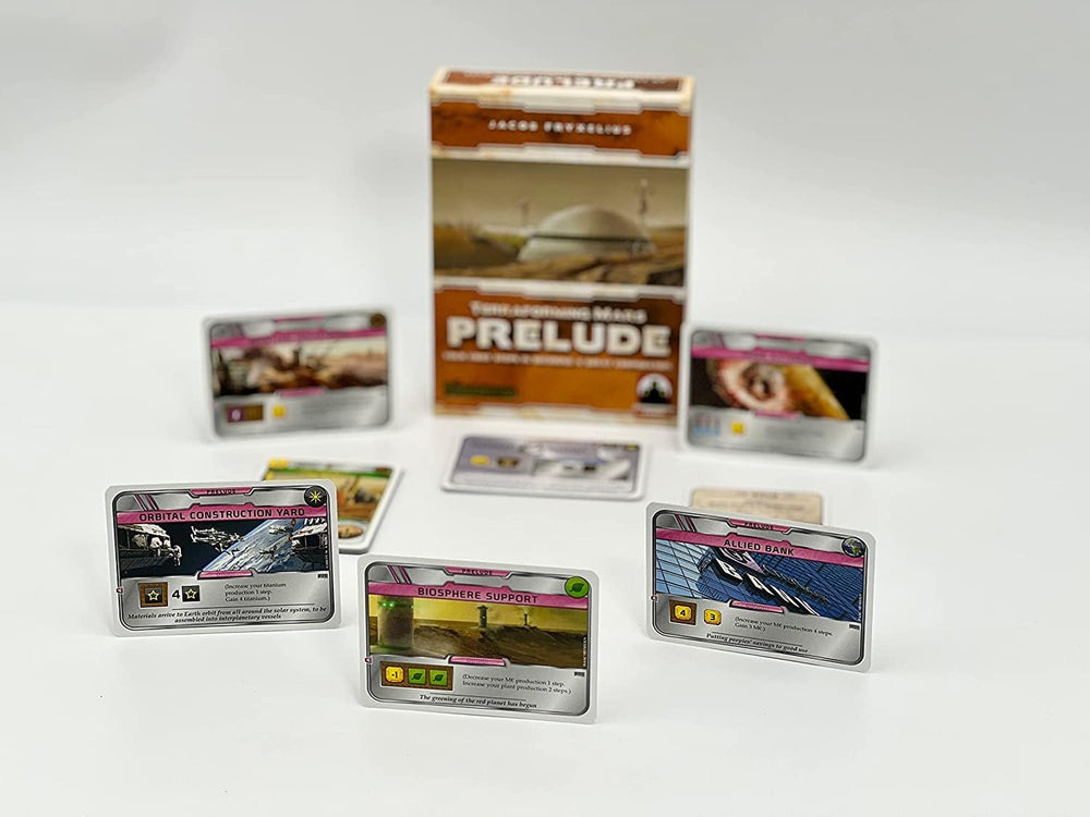 Stronghold Games Prelude compatibility graphic shows seamless integration with other expansions.