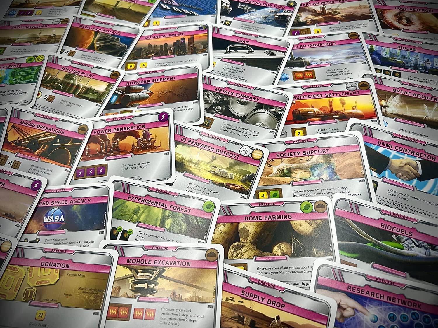 Stronghold Games Prelude-replayability image hints at varied, repeatable Mars campaigns.