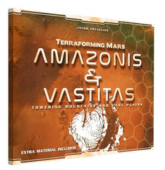 Stronghold Games Terraforming Mars Vastitas map with diverse landscapes.