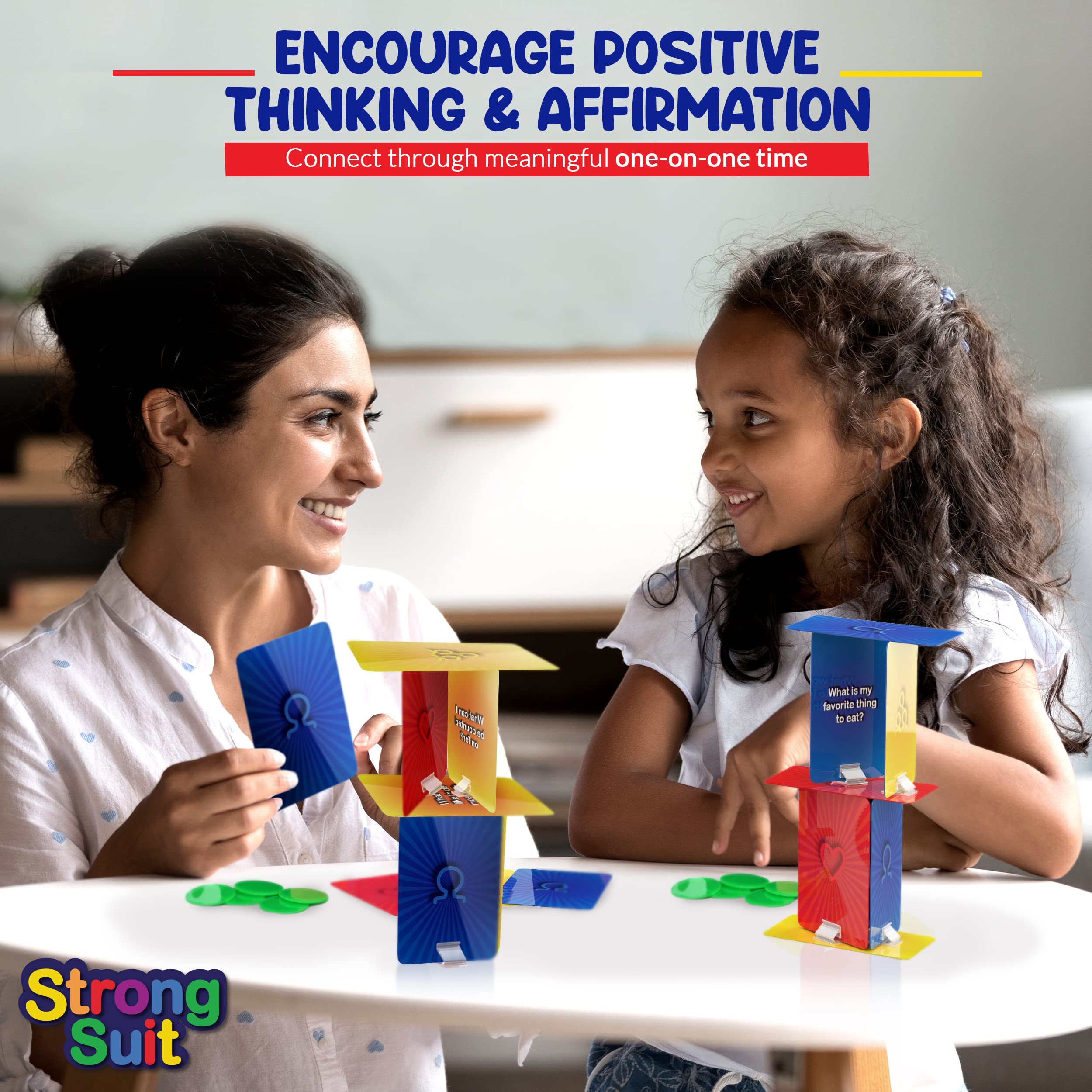 StrongSuit family bonding game supports emotional connection and meaningful storytelling.