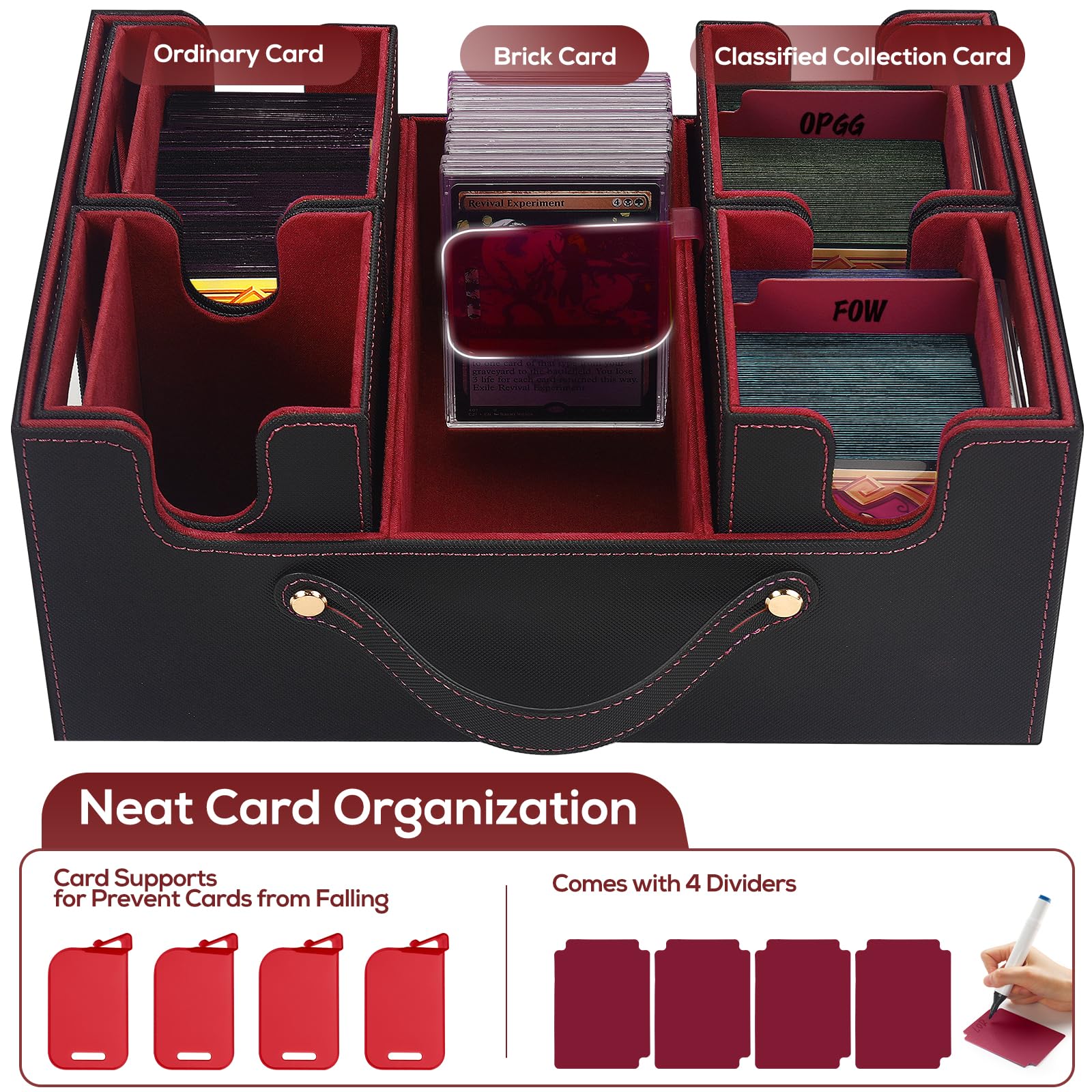 STTRBOX card support system features built-in supporters stabilizing decks