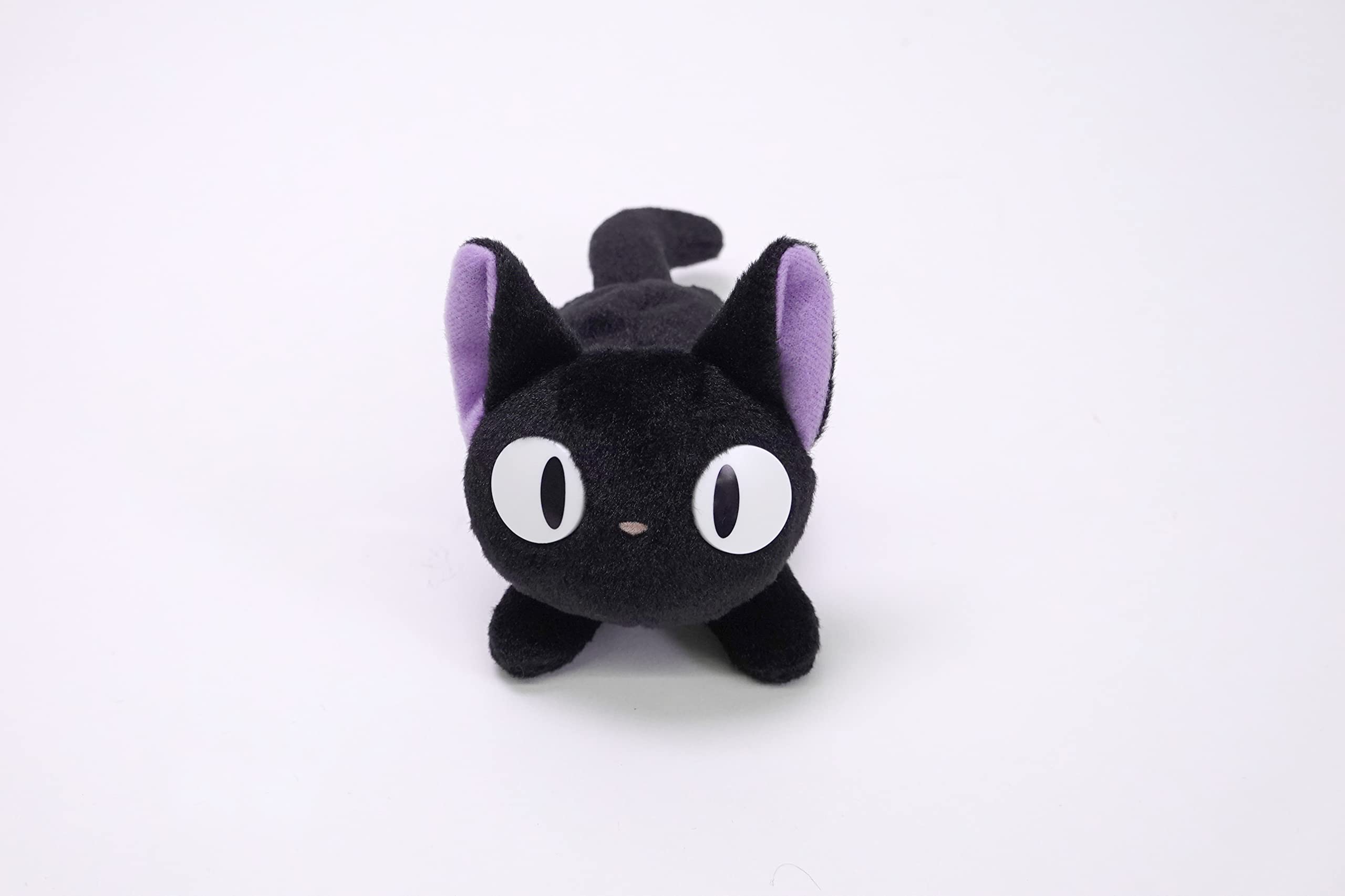 Studio Ghibli Jiji plush in packaging ready for gifting.