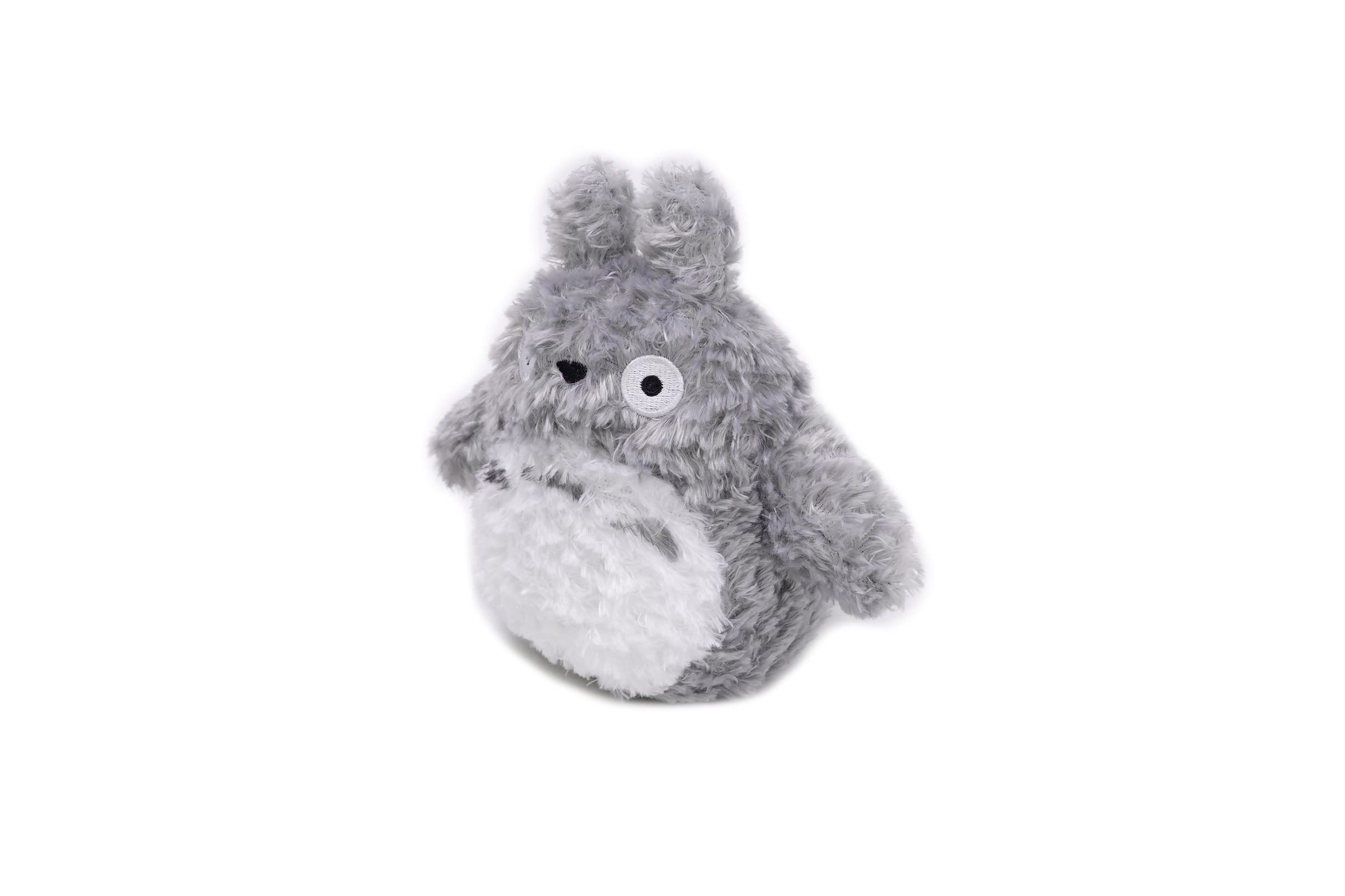 Studio Ghibli Totoro plush grey perfect for desk or shelf decor.
