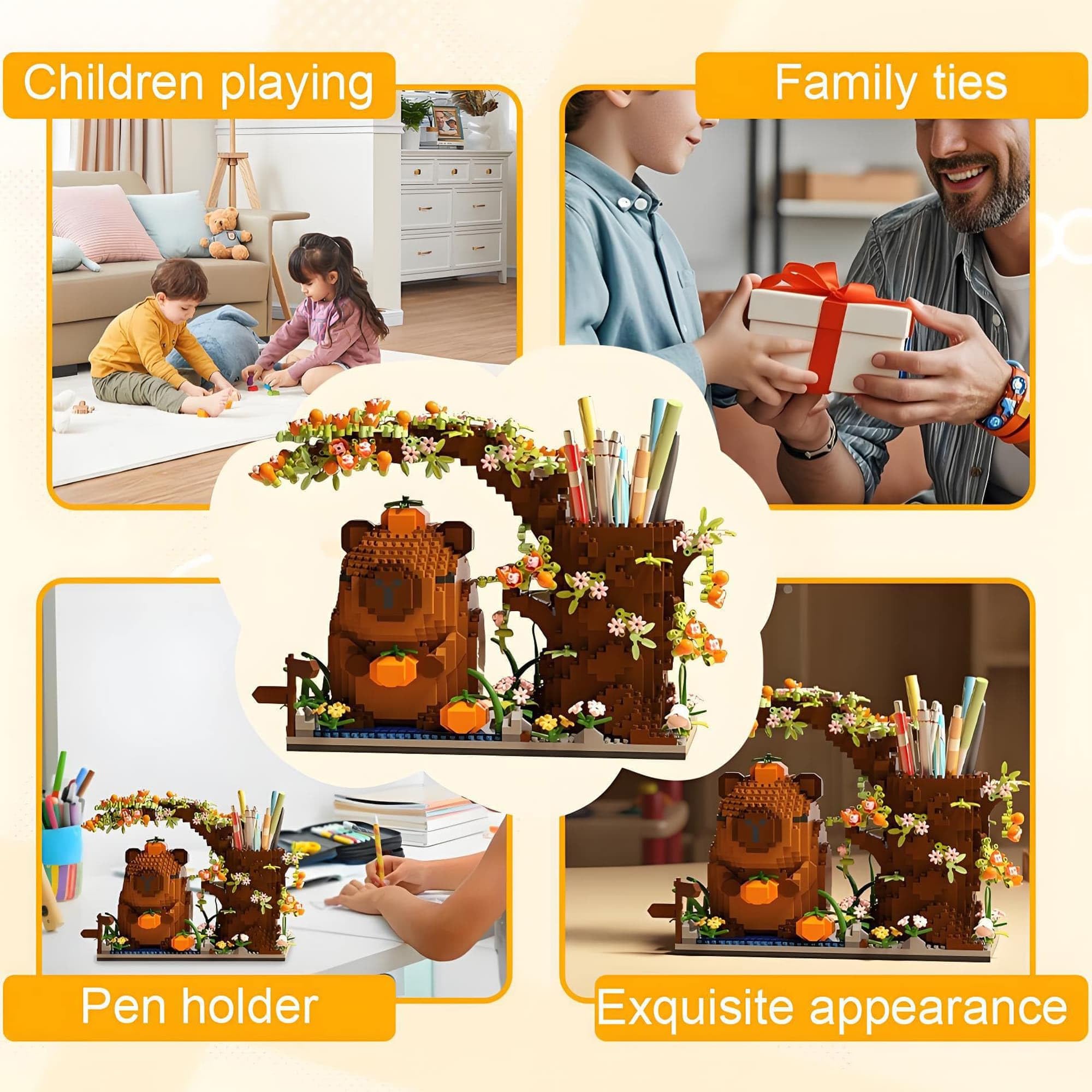 STUDYBOCKS 1880+ pieces fuel creative projects for kids and adults.