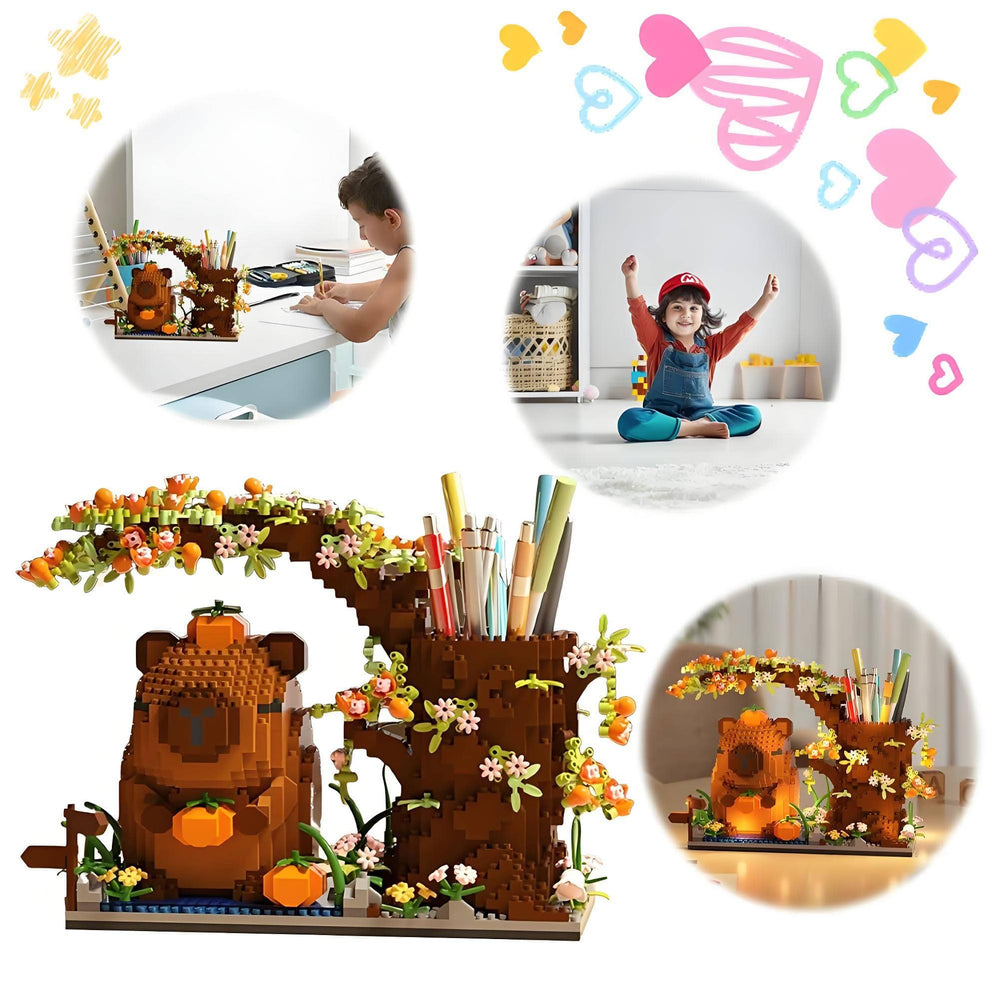 STUDYBOCKS Durable blocks withstand hours of building fun.