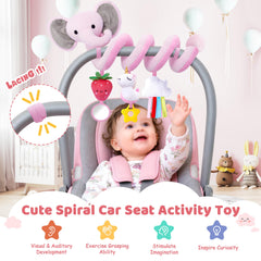 Stuffed BPA-free soft cotton material for safe baby touch.