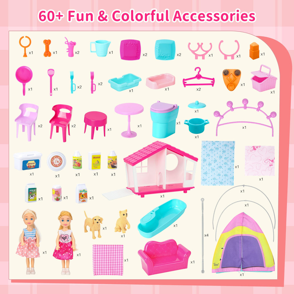 Style Shine camping and picnic playset for outdoor imagination