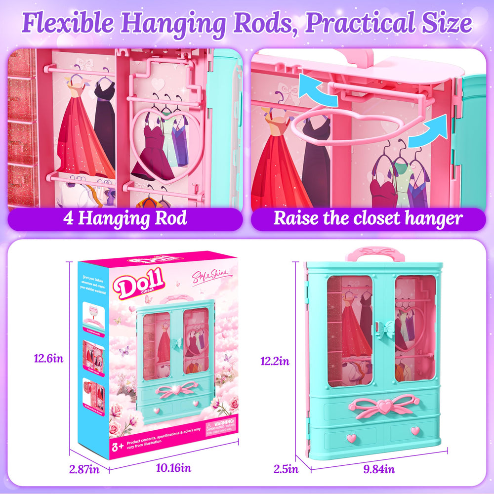 Style Shine shoes collection enhances complete doll wardrobe