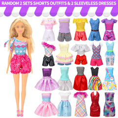 Style Shine casual outfits bundle supports everyday pretend play and wardrobe creativity.