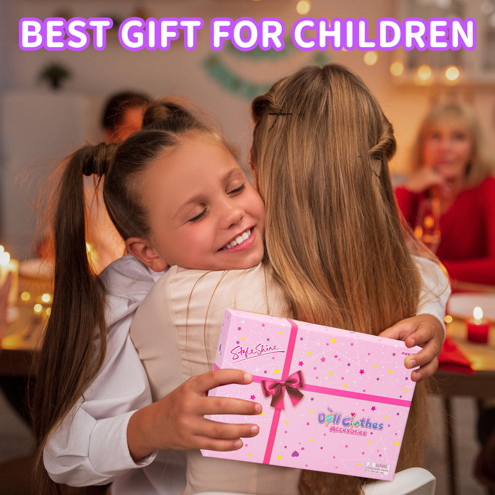 Style Shine doll clothes hangers help organize tiny wardrobes