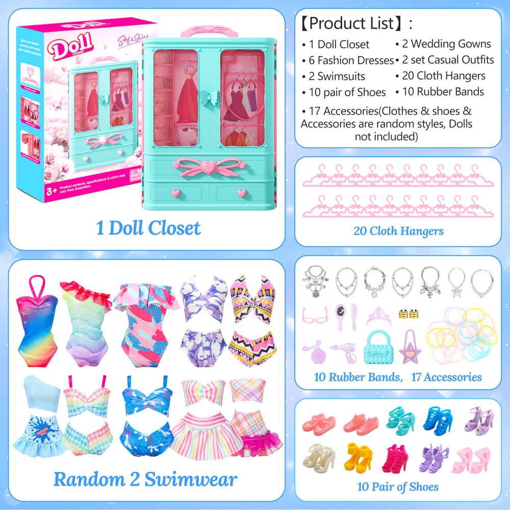 Style Shine fashion dresses ready for mix and match styling.