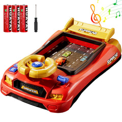 StyleBoon Racing Adventure steering wheel with 12 music for imaginative toddler play