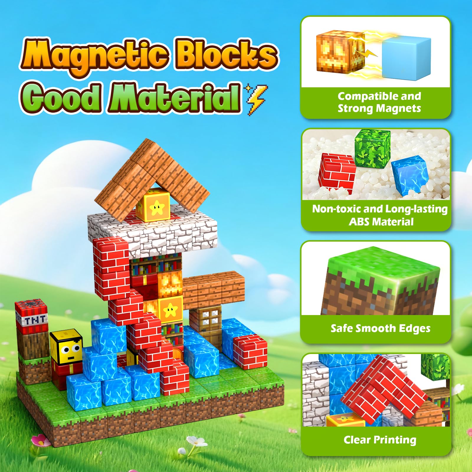 Styleeasy Magnetic Blocks instruction guide for quick setup and ideas.