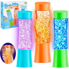 Subao light-up sensory tube with blue glow for enhanced focus in dim light.