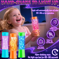 Subao sensory bottle with colorful liquid flow for calm engagement.