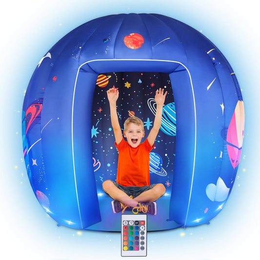 Subao Sensory Tent Astronaut Galaxy Lights illuminate calming play for kids