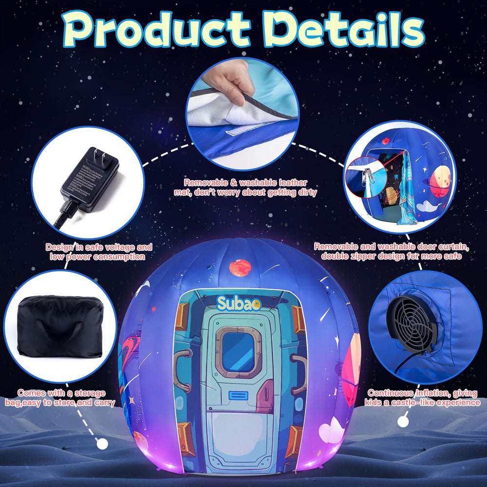 Subao Sensory Tent autistic-friendly corner supports sensory exploration and calm