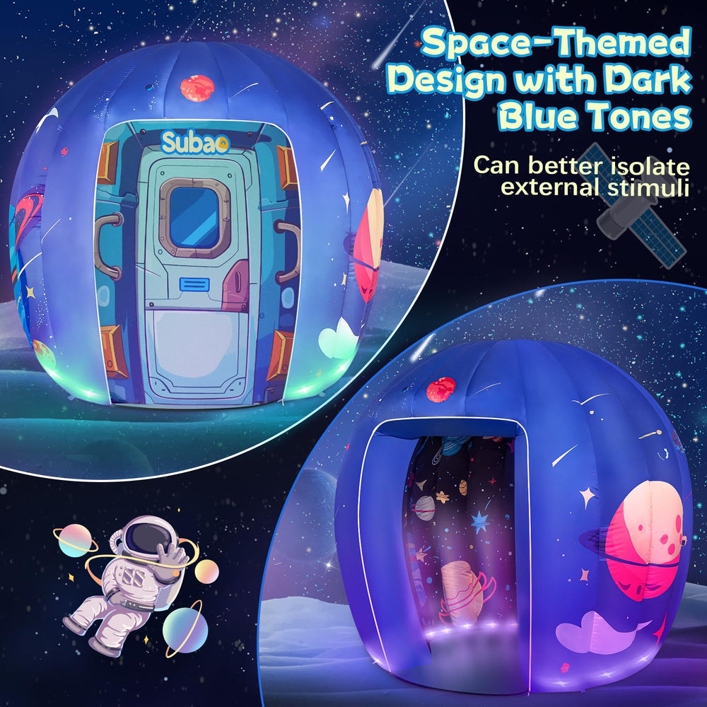 Subao Sensory Tent CPC-certified non-toxic PVC ensures safe indoor use